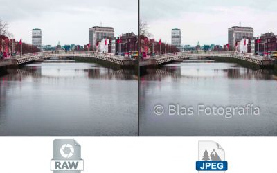 Formatos de imagen JPEG y RAW