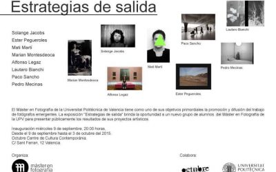Exposición “Estrategias de salida”