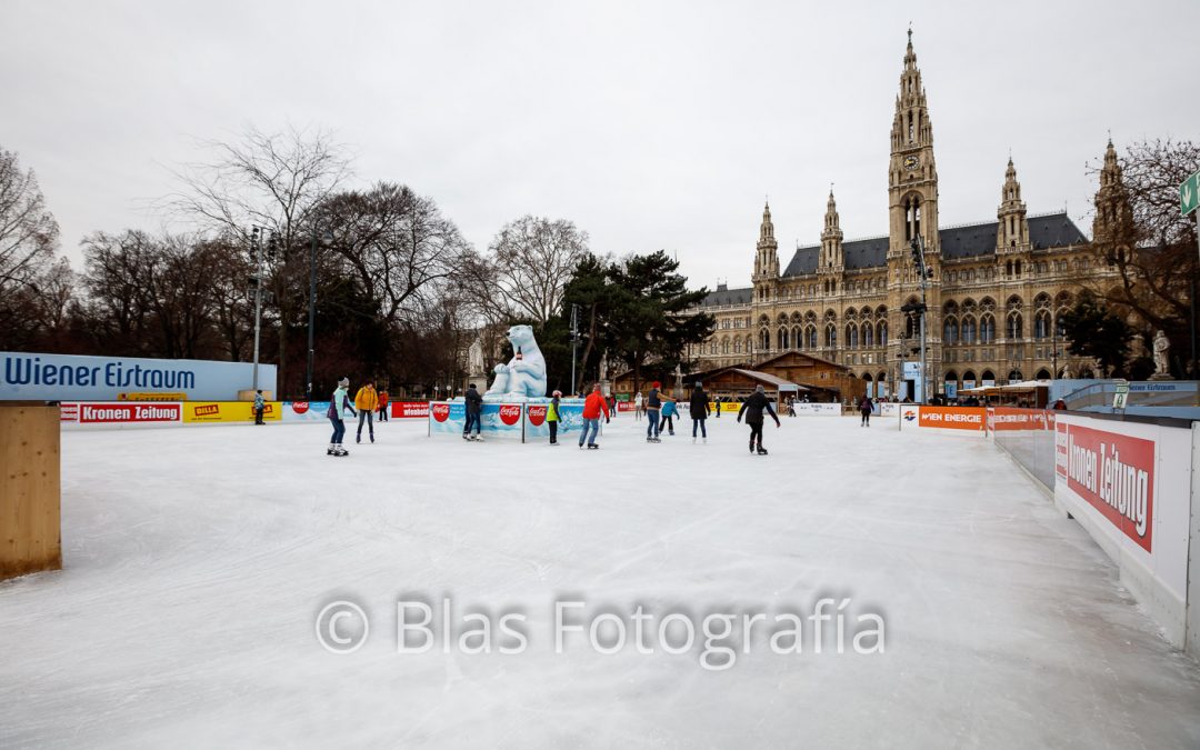 Pista de hielo en Viena
