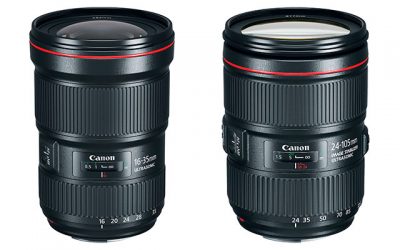 Nuevos EF 24-105mm f/4L IS II USM y EF 16-35mm f/2.8L III USM