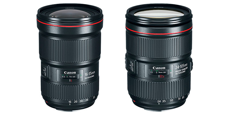 Nuevos EF 24-105mm f/4L IS II USM y EF 16-35mm f/2.8L III USM
