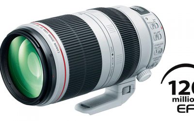 Canon celebra el objetivo EF 120 millones