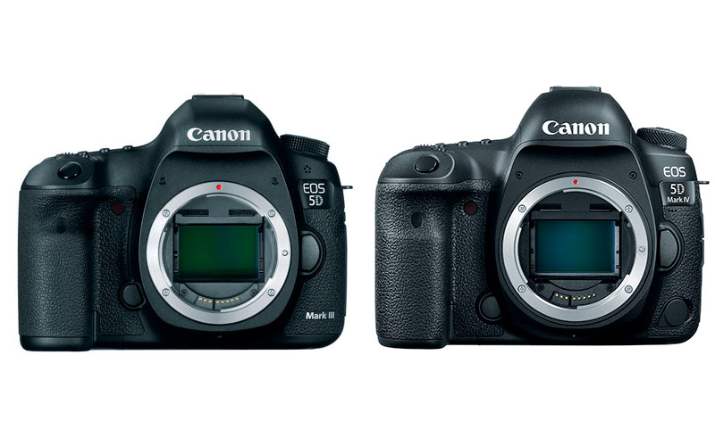 Diferencias clave de la Canon EOS 5D Mark IV vs 5D Mark III